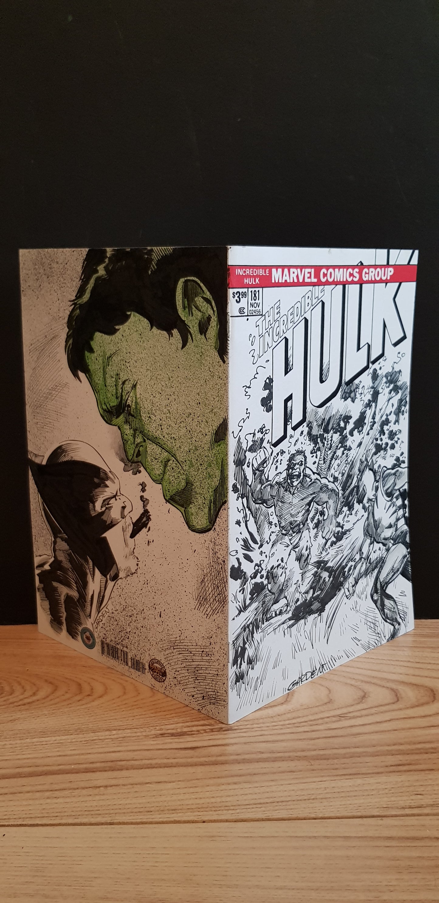 Hulk #181: Forest fight