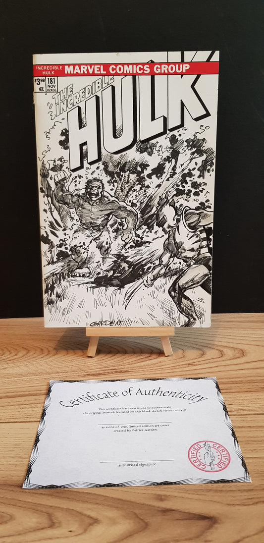 Hulk #181: Forest fight